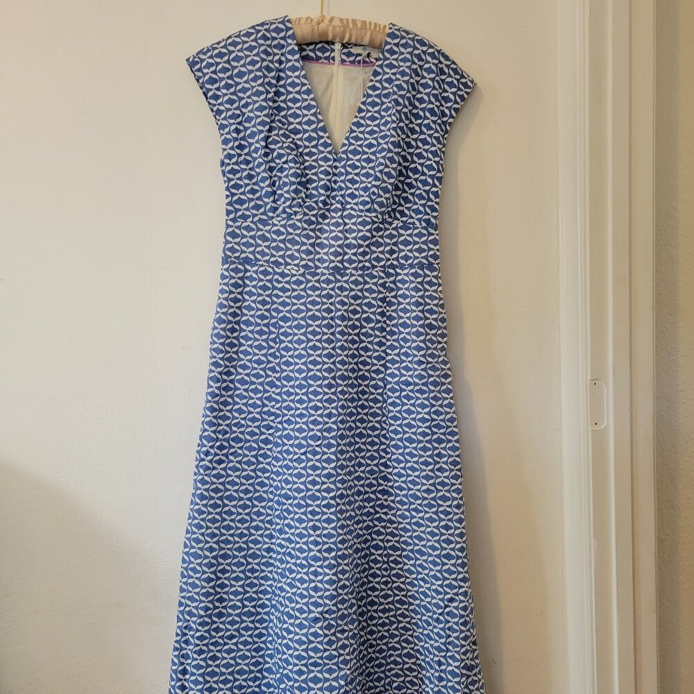 Boden Natasha Cotton Dress, size 6 - NWT
